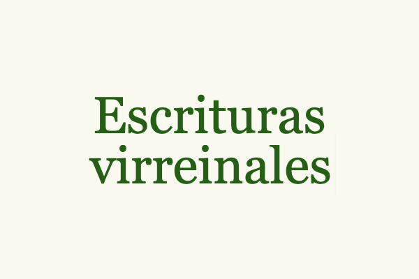 Seminario Escrituras Virreinales (Universidad Complutense de Madrid)