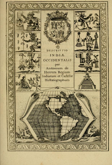 Novus Orbis, sive, Descriptio Indiae Occidentalis, de Antonio de Herrera