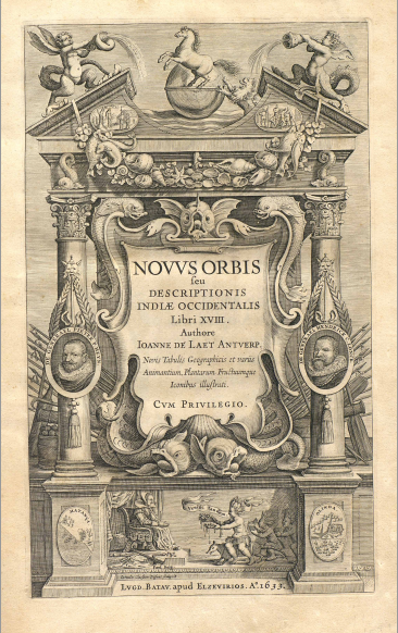 Novvs orbis, seu, Descriptionis indiae occidentalis libri XVIII, de Joannes de Laet
