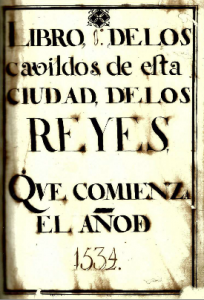 Libros de Cabildo de Lima (1534 – 1839)