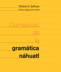 Compendio de la gramática náhuatl