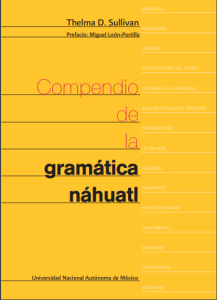 Compendium of Nahuatl grammar