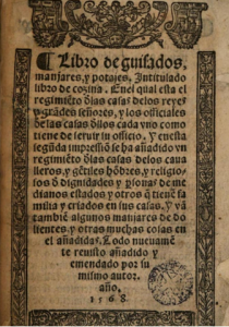 Libro de guisados, manjares y potajes, intitulado libro de cozina… de Ruperto de Nola