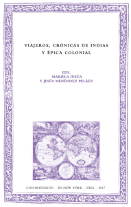 Viajeros, crónicas de Indias y épica colonial