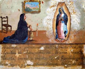 Exvoto a la Virgen de Guadalupe
