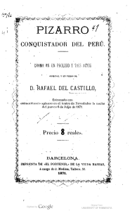Pizarro, conquistador del Perú: drama en un prologo y tres actos : original y en verso